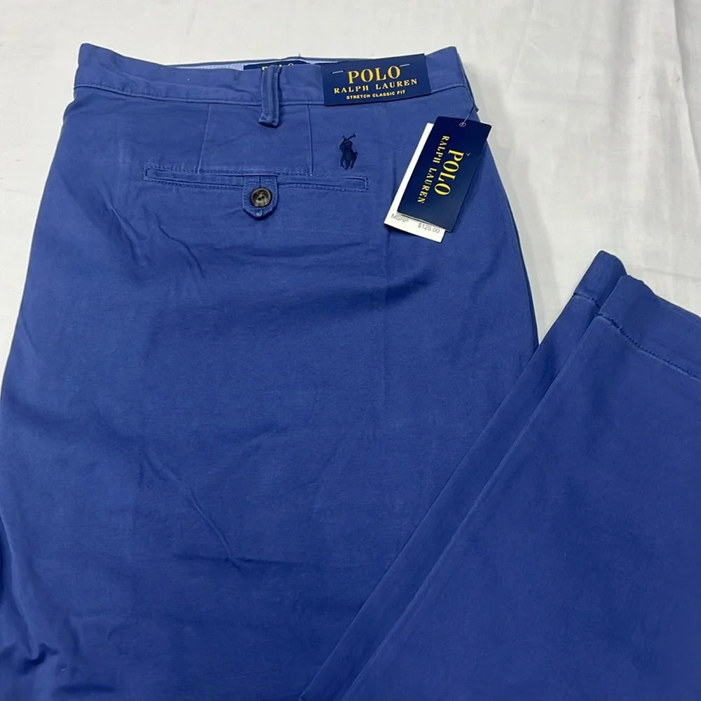 Polo Ralph Lauren’s Stretch Classic Fit Chino Pant 97% cotton 3% elastane - Picture 2 of 16